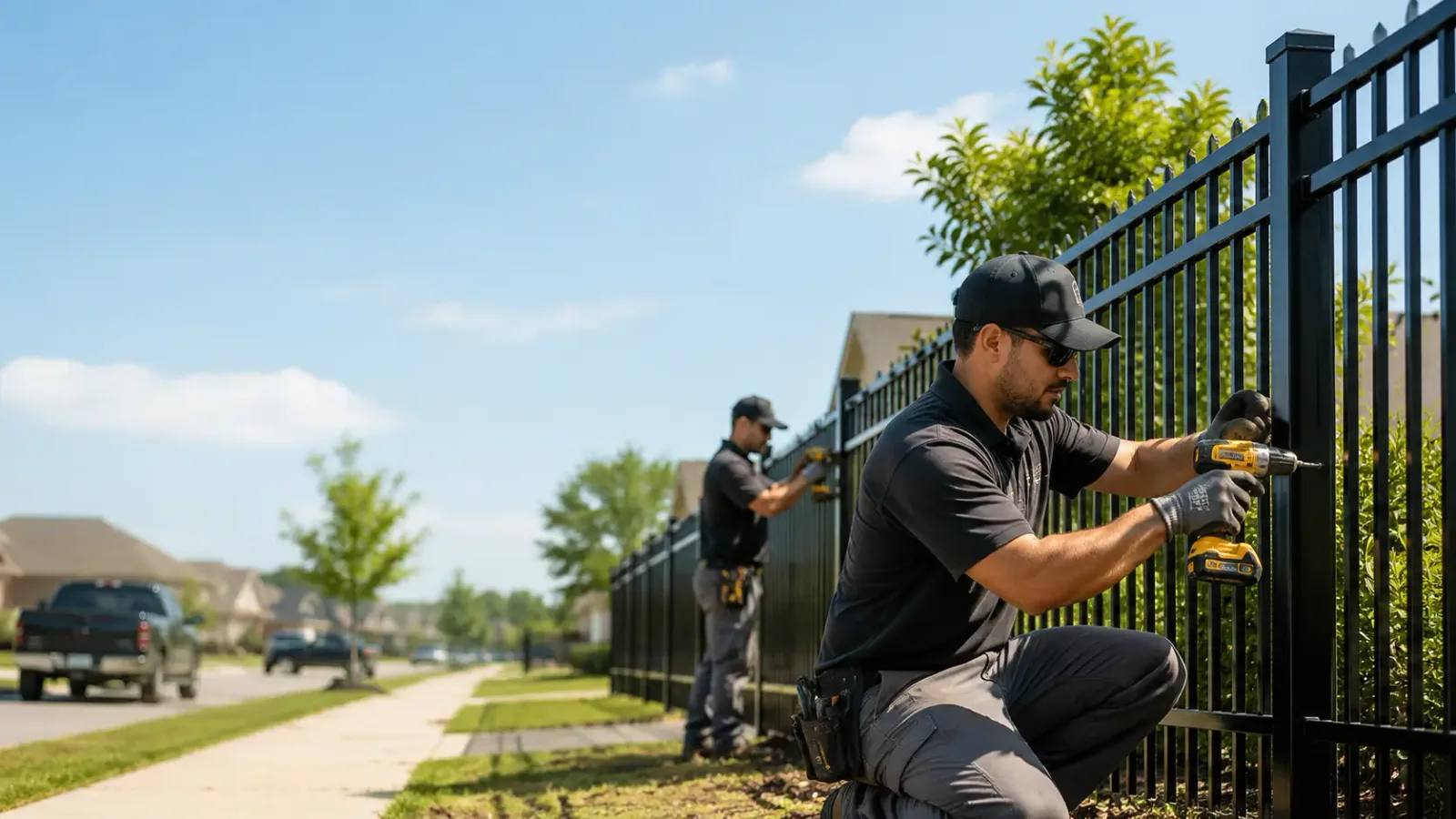 Metal Fence Installation in Mabel, MN